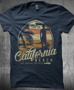 California Beach t shirt Fd22J0