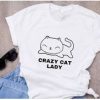 Crazy Cat Lady Tshirt EL23J0