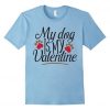 Dog Valentine T shirt SR7J0