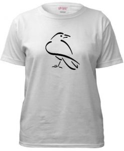 Elegant Crow T-Shirt ND2J0