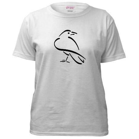 Elegant Crow T-Shirt ND2J0