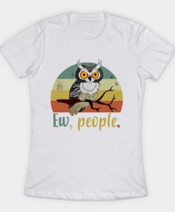Ew People Meowy Owl Tshirt EL23J0