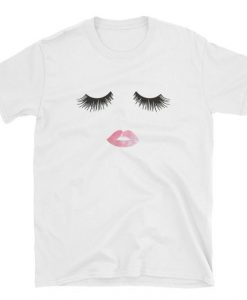 Eyelashes And Lips T-Shirt ND2J0