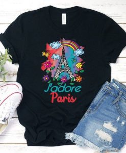 J'adore Paris Eiffel Tower Tshirt FD22J0