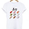 Japanese sushi t-shirt ND02J0