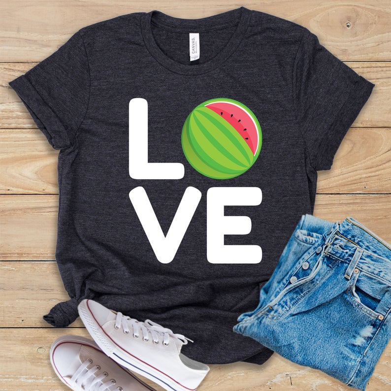 LOVE Watermelon T Shirt SR27J0