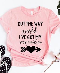 Out The Way Tshirt FD24J0