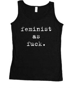 Feminist As Fuck Tanktop MQ04J0