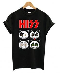 Hiss Kiss Cats T Shirt SR2F0