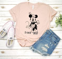 I Said Yes Tshirt EL8F0