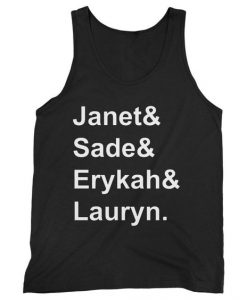 Janet, Sade, Erykah Tanktop MQ04J0
