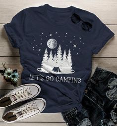 Lets Go Camping Tshirt EL8F0