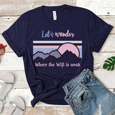 Lets Wander Tshirt EL8F0