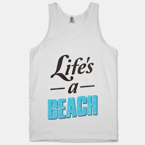 Life's a Beach Tank Top SR27J0