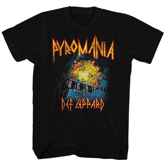 Pyromania Black Tee T-shirt FD5F0