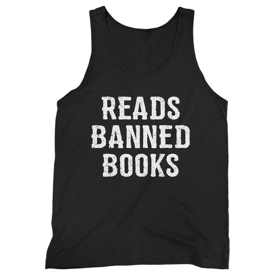 Reads Banned Books Tanktop MQ04J0