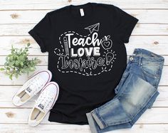 Teach Love Tshirt EL8F0
