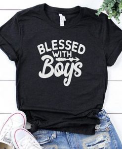 Blessed with boys T Shirt RL21M0