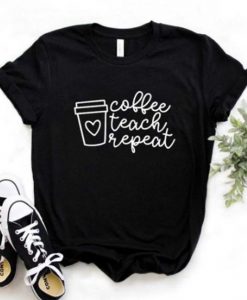 Coffee Teach T Shirt RL21M0