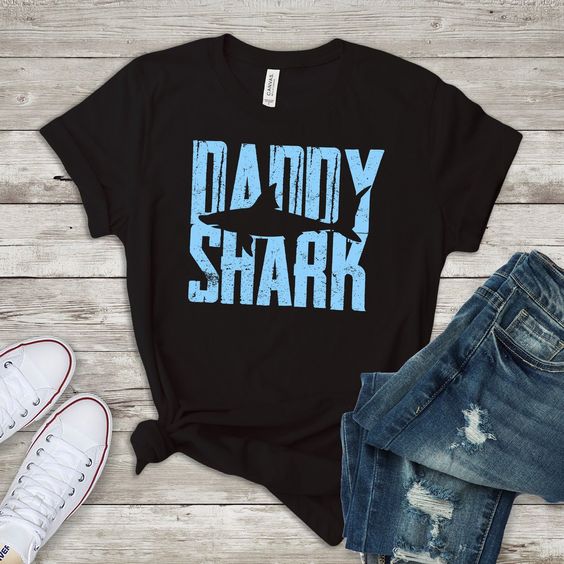 Daddy Shark T Shirt RL21M0