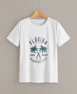 Florida Paradise T Shirt RL21M0