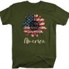 America Sunflower T Shirt SP14A0