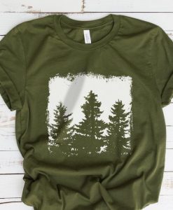 Forest silhouette T Shirt SP14A0