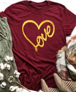 Love Heart T-Shirt AF9A0