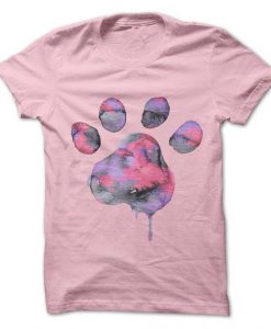 Watercolor Paw T-Shirt AF9A0
