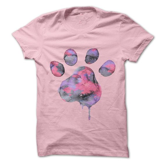 Watercolor Paw T-Shirt AF9A0