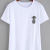 White Pineple T-Shirt ND21A0