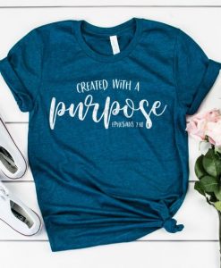 Created with a Purpose T Shirt AF2JN