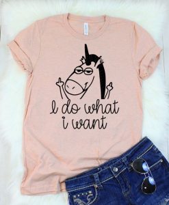 I do what I want tshirt AL23JN0