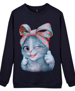 Funny Kitten Sweatshirt TK22JL0