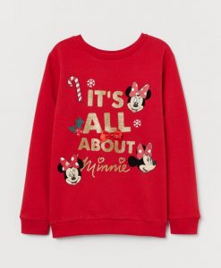 Minnie Mouse Sweatshirt TK22JL0