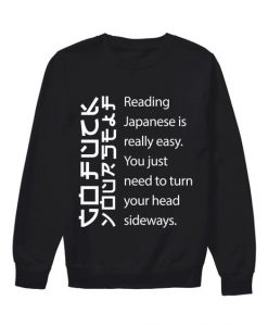 Reading japanese Sweatshirt AL11JL0
