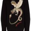 embroidered dragon Sweatshirt TK22JL0
