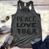 Peace Love Yoga Tanktop AL4S0