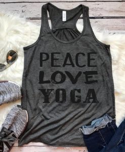 Peace Love Yoga Tanktop AL4S0