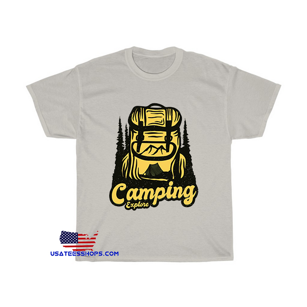 Camping backpack adventure T-Shirt EL16D0