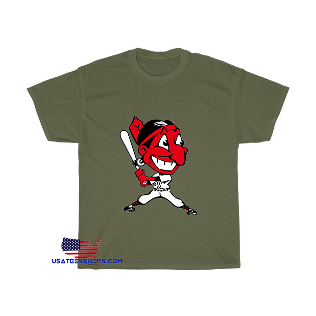 Cleveland Indians Retro 1946 Precision Cut Decal T-Shirt EL16D0