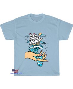 control sea adventure illustration T-Shirt EL8D0