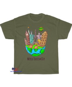 hand drawn tourism day T-Shirt EL8D0