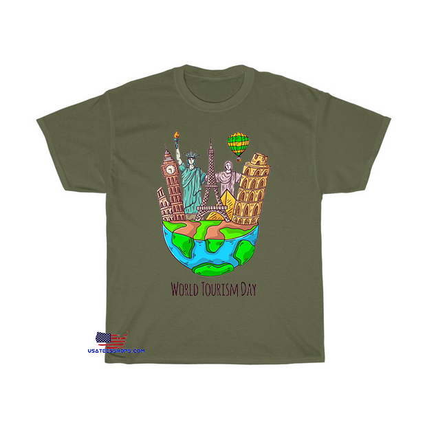 hand drawn tourism day T-Shirt EL8D0