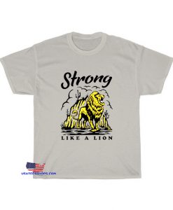 lion illustration T-Shirt EL11D0