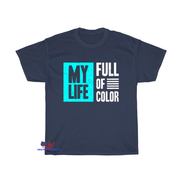 my life full color typography T-Shirt EL8D0