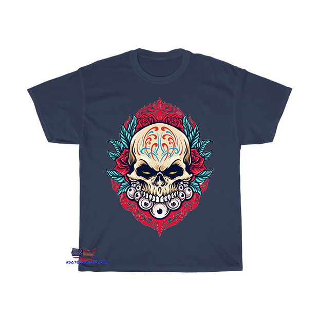 sugar skull muertos illustrations T-Shirt EL8D0