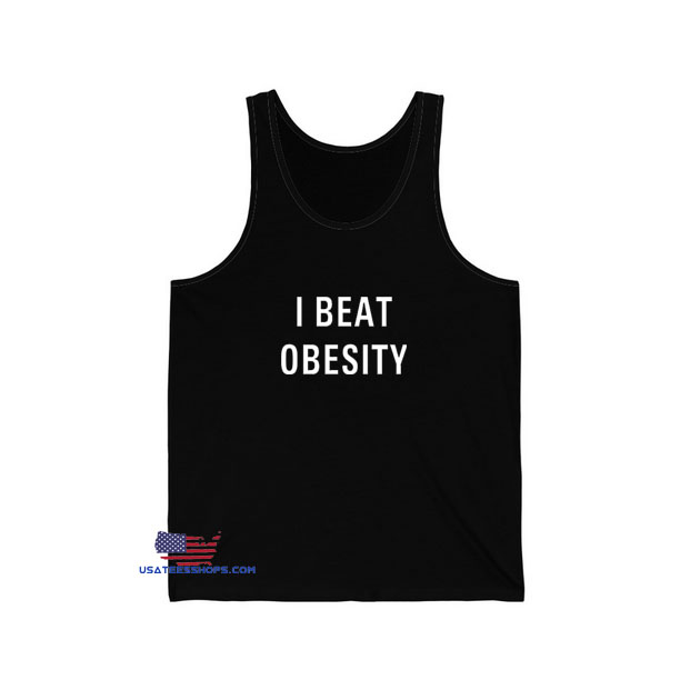 I Beat Obesity Tank Top ED12JN1