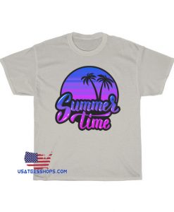 Summer Time Palm Trees T-shirt AL28JN1