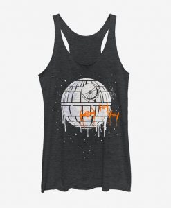 Halloween Death Star Drip Girls Tank Top UL23F1